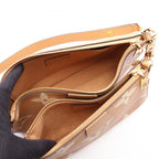 Louis Vuitton Shoulder Bag Multy Pochette Bicolor Arizona Beige Leather — view 3