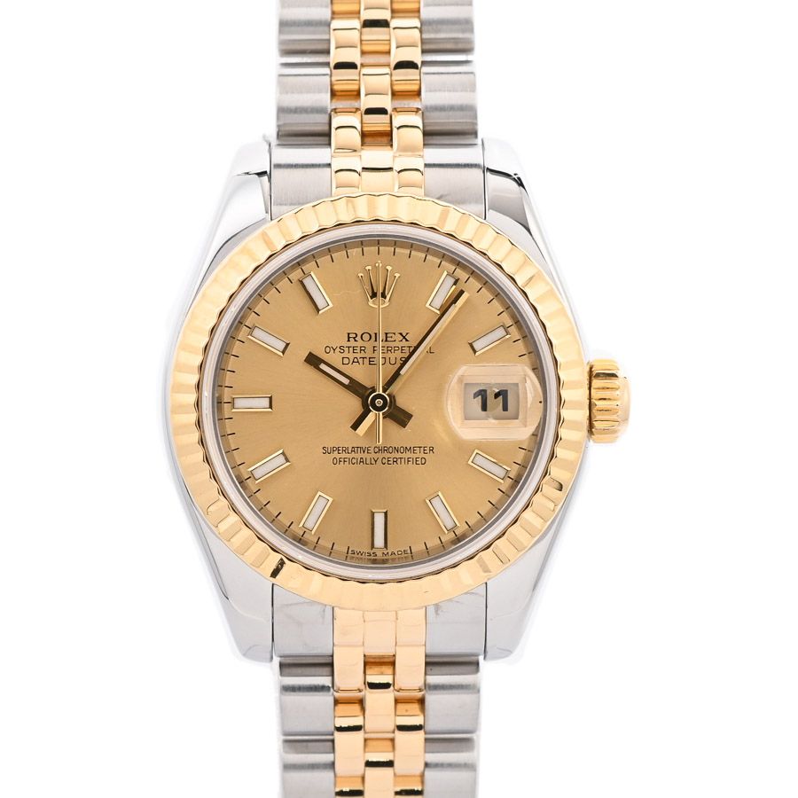 Rolex Watch Datejust Gold