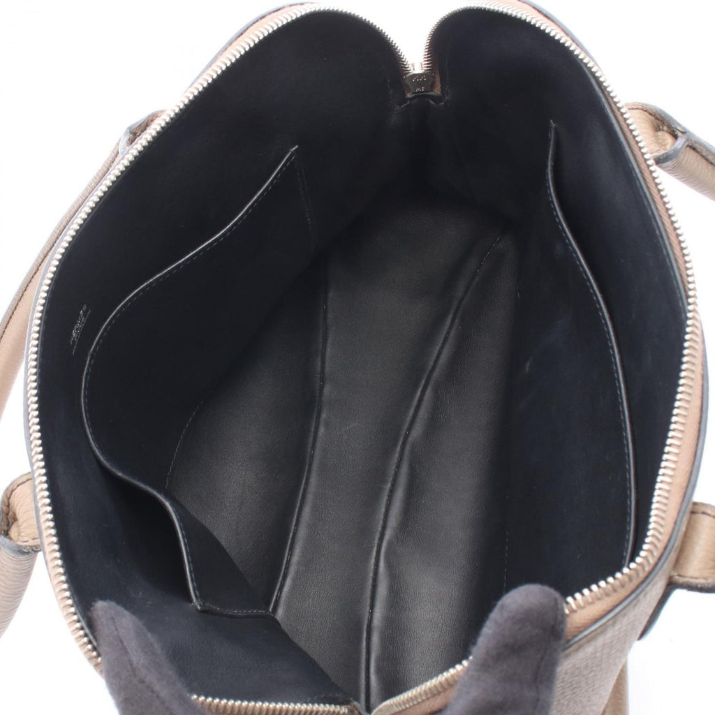 Hermes Shoulder Bag Karabas 35 Etoupe Leather — view 3