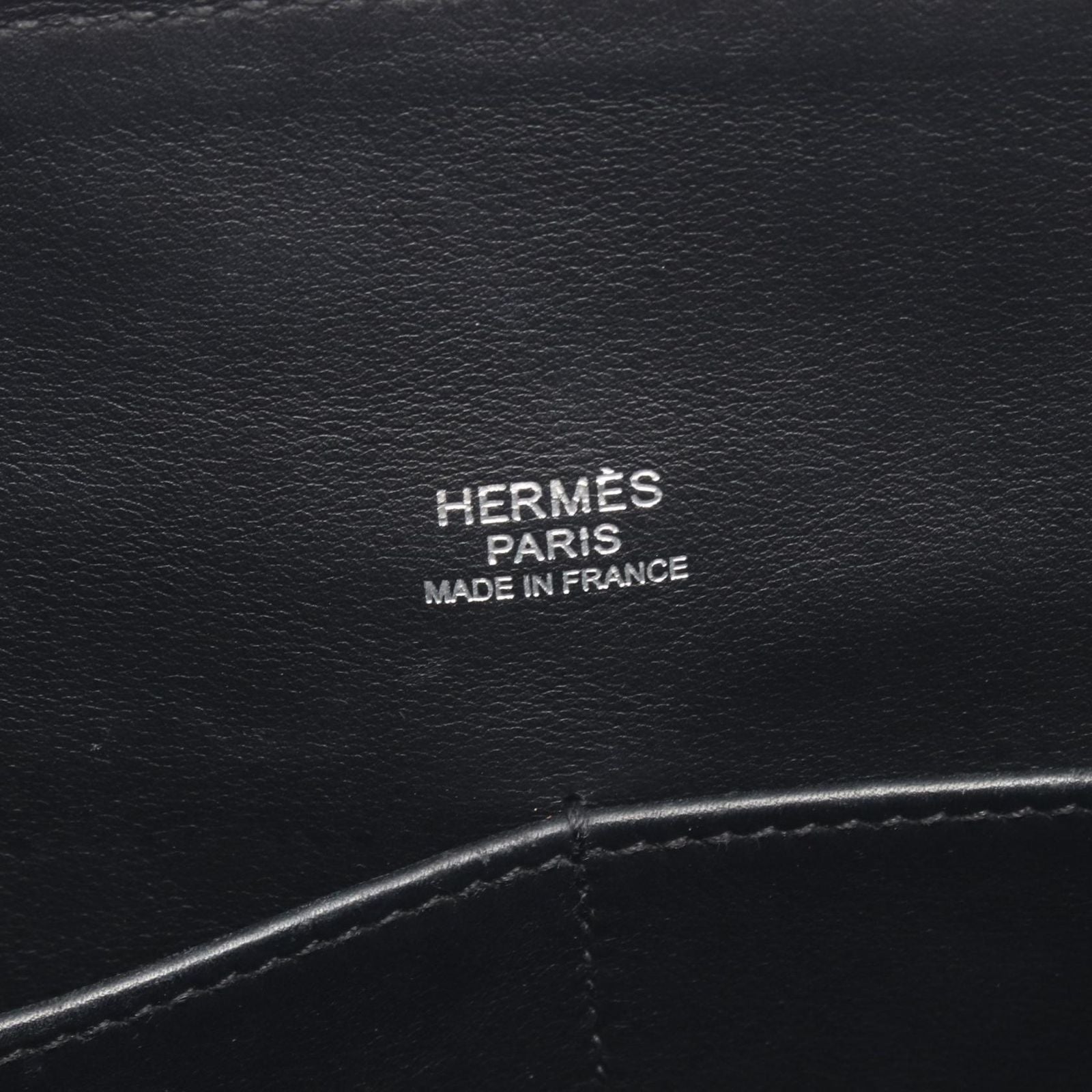 Hermes Shoulder Bag Karabas 35 Etoupe Leather — view 4