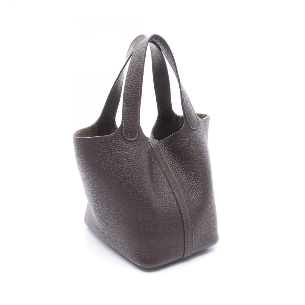 Hermes Handbag Picotin Lock PM Ebene Leather — view 2