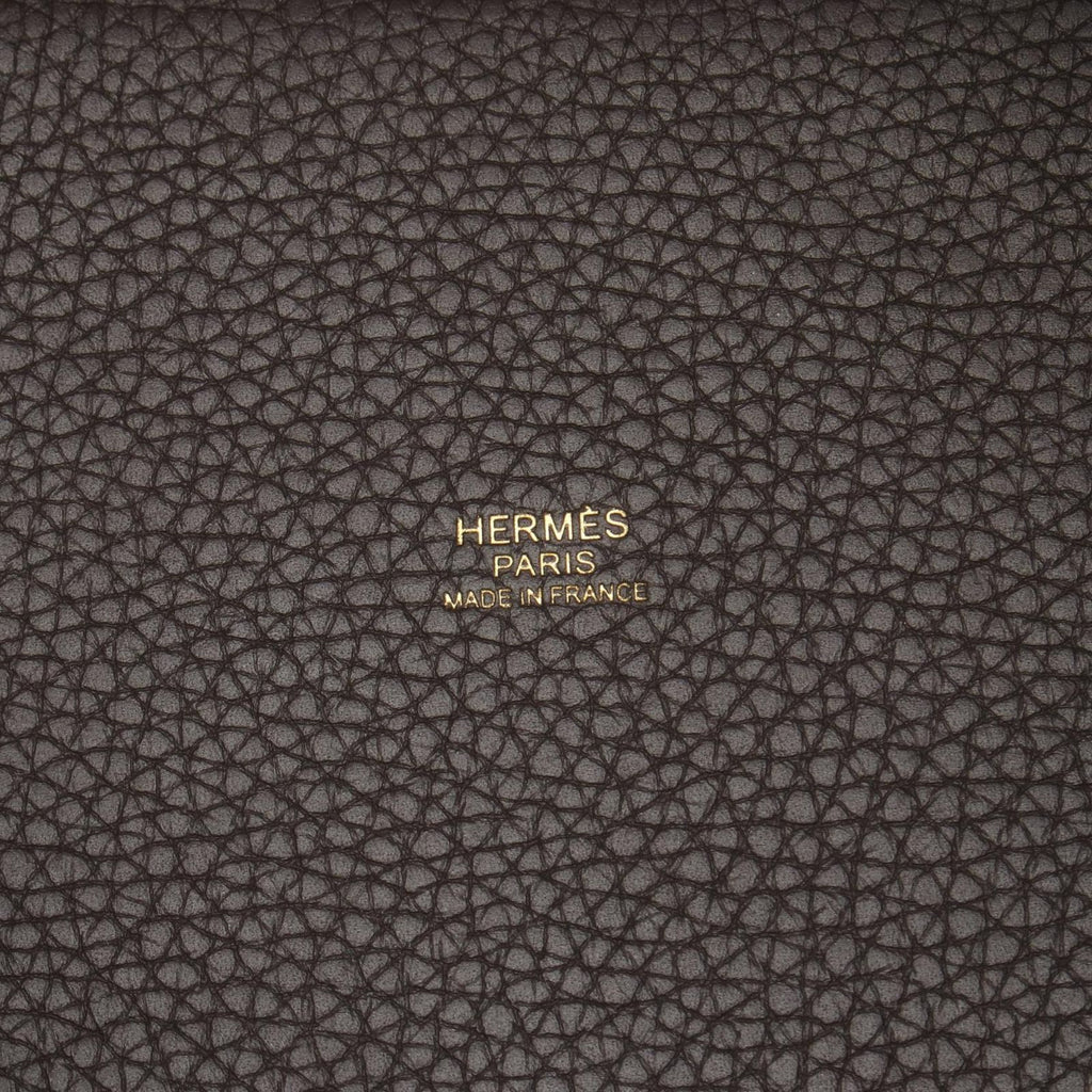 Hermes Handbag Picotin Lock PM Ebene Leather — view 4