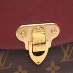 Louis Vuitton Shoulder Bag Saint Placide Bordeaux Canvas Leather — view 7
