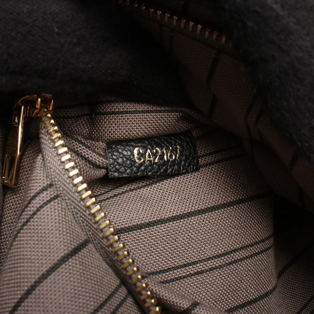 Louis Vuitton Backpack Sorbonne Noir Leather — view 5