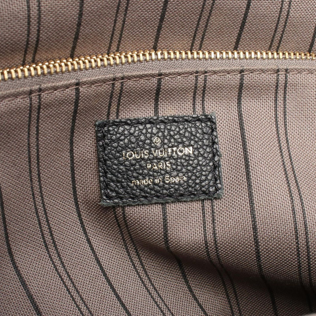Louis Vuitton Backpack Sorbonne Noir Leather — view 4