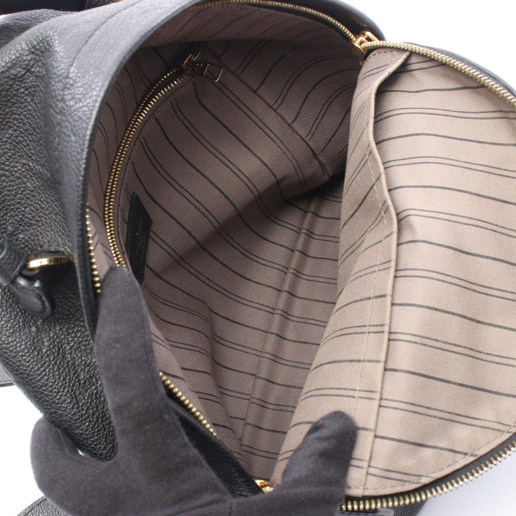 Louis Vuitton Backpack Sorbonne Noir Leather — view 3