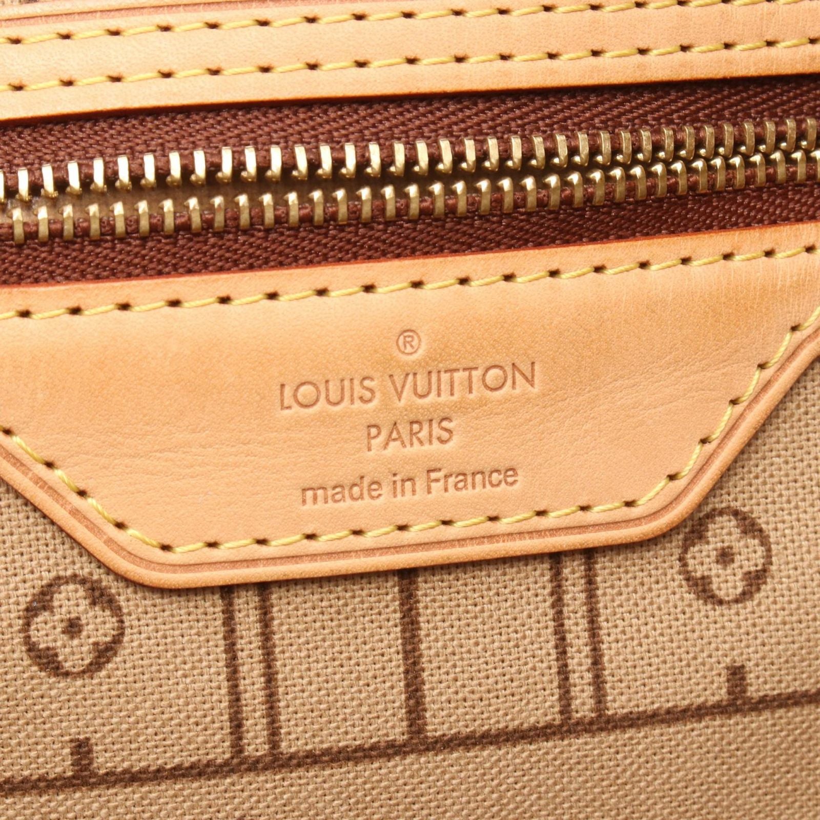 Louis Vuitton Tote Neverfull GM Canvas Leather — view 4