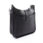 Hermes Shoulder Bag Evelyne 3 Trois PM Black Leather — view 2