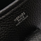 Hermes Shoulder Bag Evelyne 3 Trois PM Black Leather — view 4