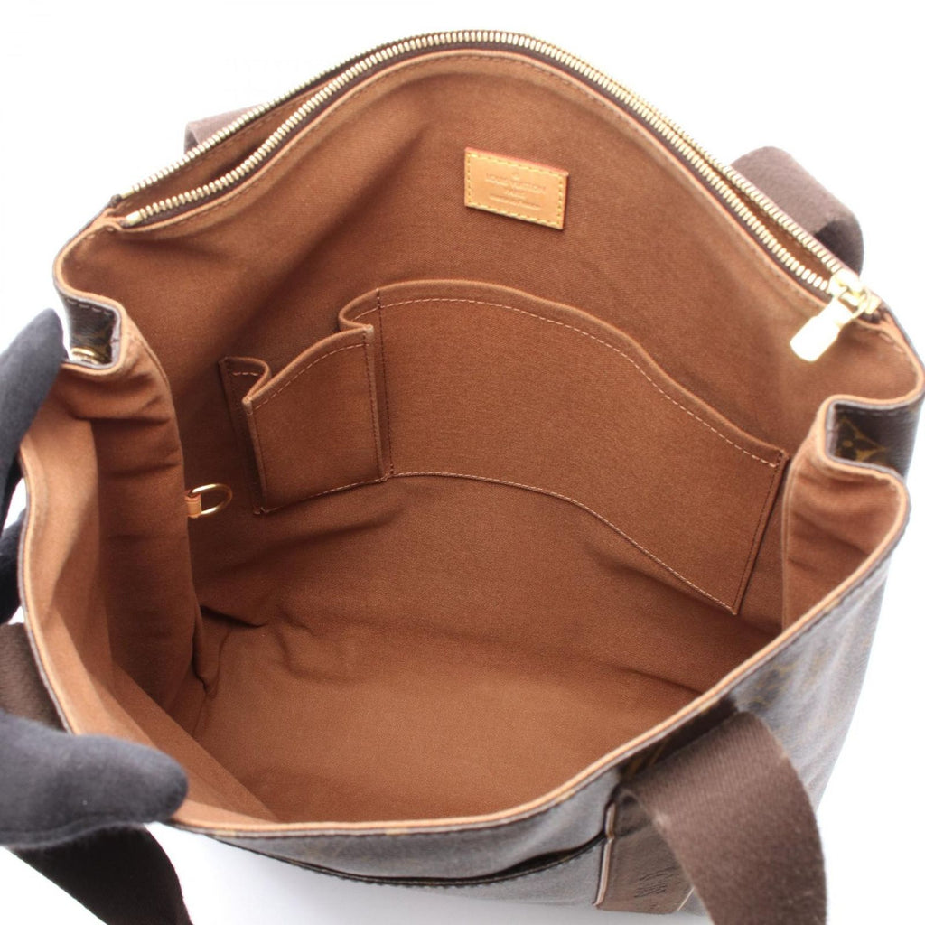 Louis Vuitton Tote Boble Canvas Leather Cover — view 3