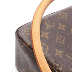 Louis Vuitton Handbag Mini Looping Canvas Leather — view 9