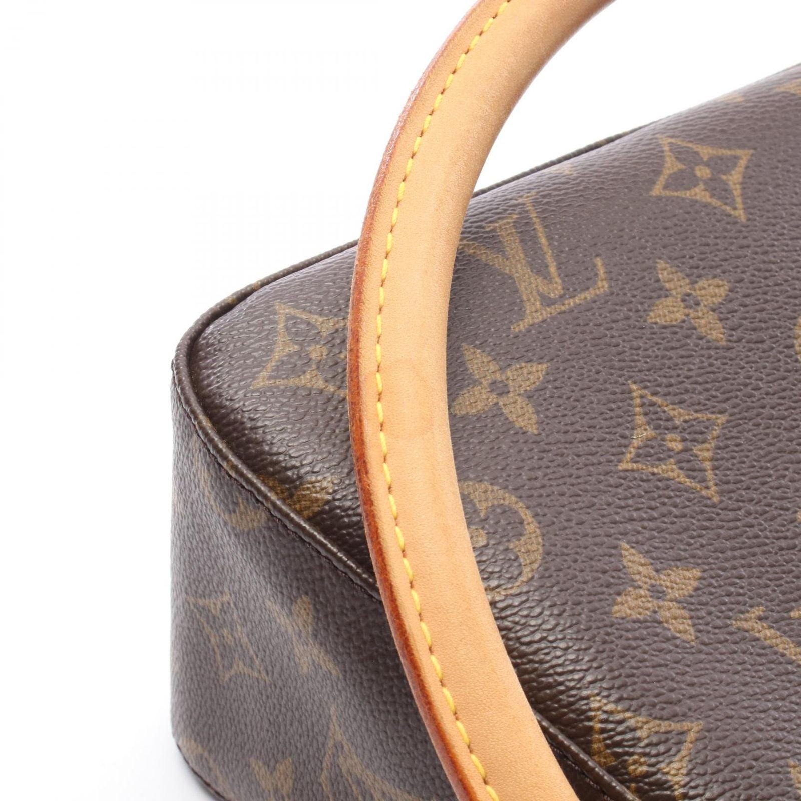 Louis Vuitton Handbag Mini Looping Canvas Leather — view 9