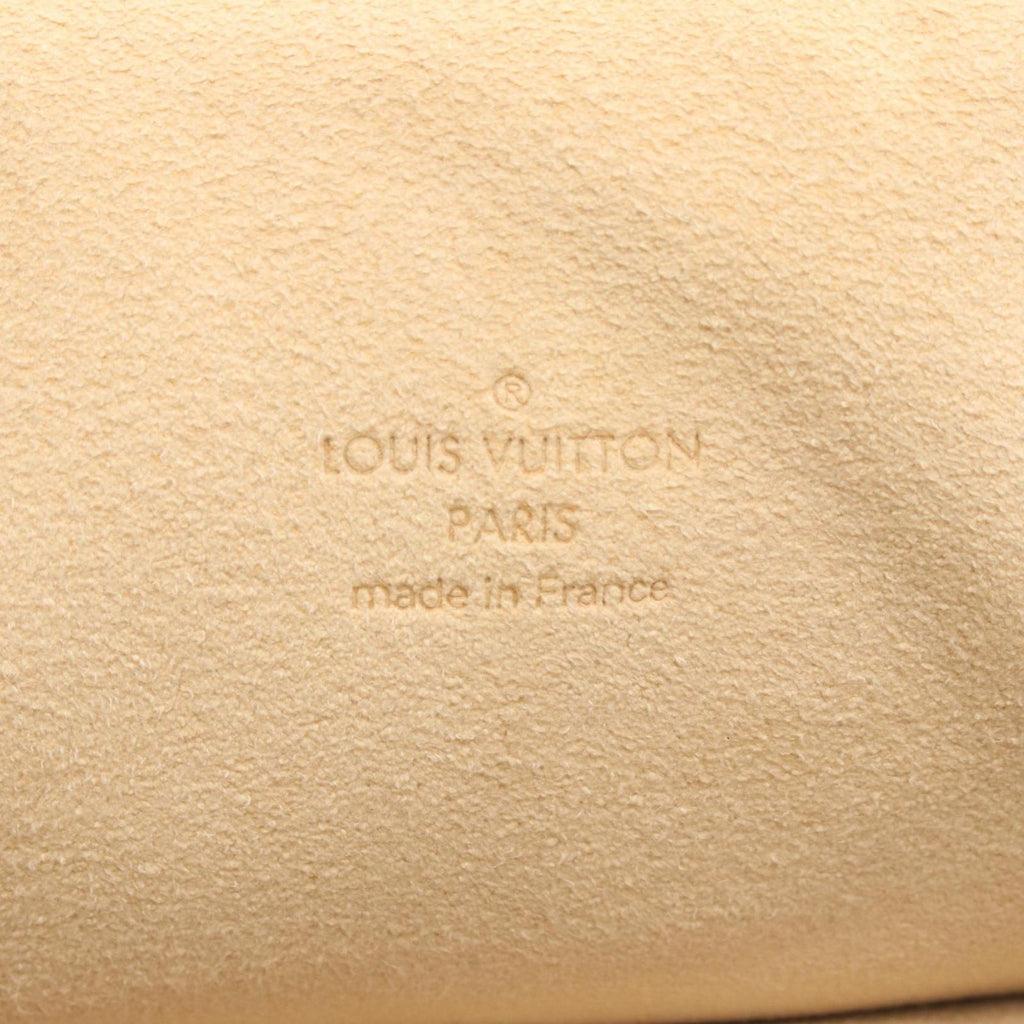Louis Vuitton Shoulder Bag Vivari GM Canvas Leather — view 4