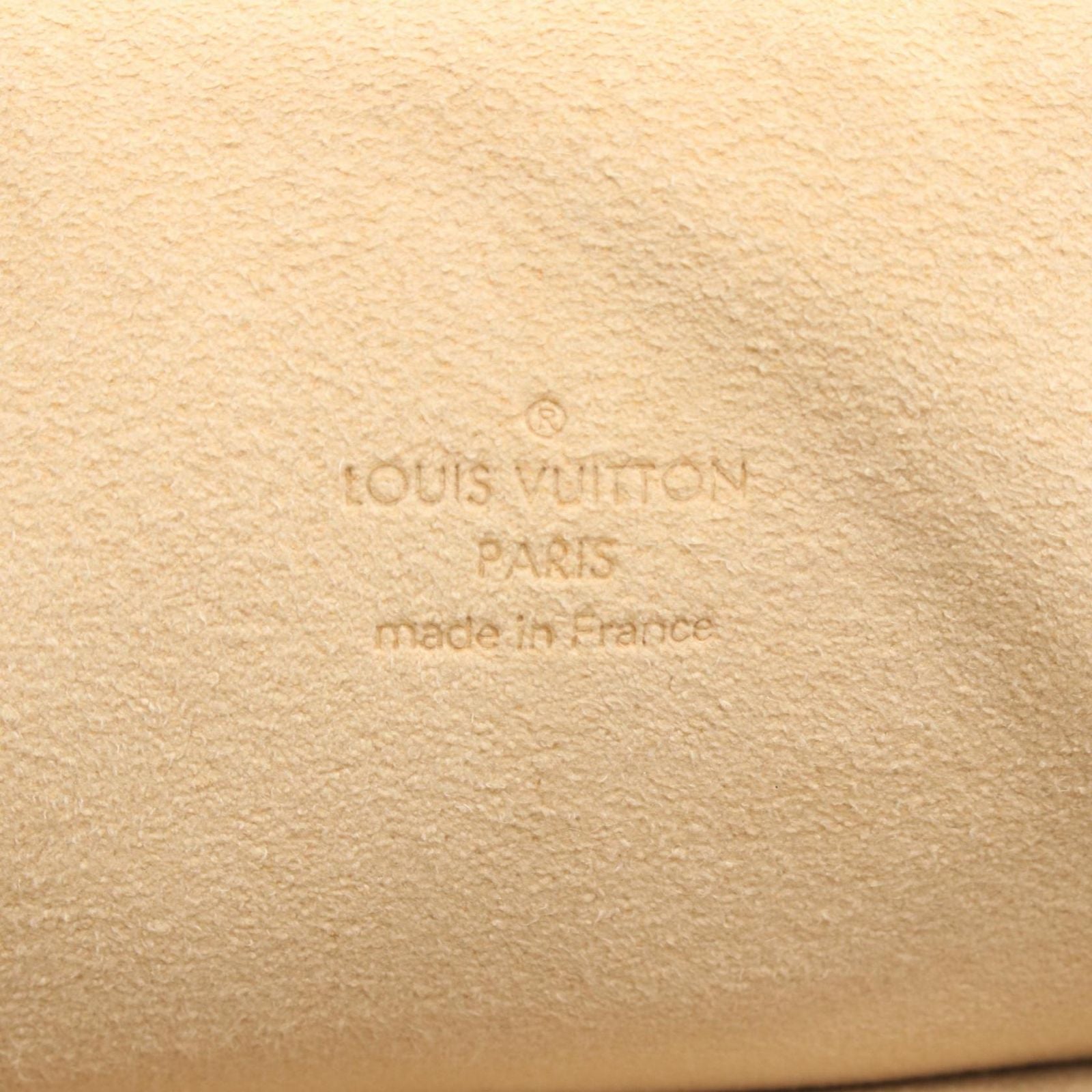 Louis Vuitton Shoulder Bag Vivari GM Canvas Leather — view 4