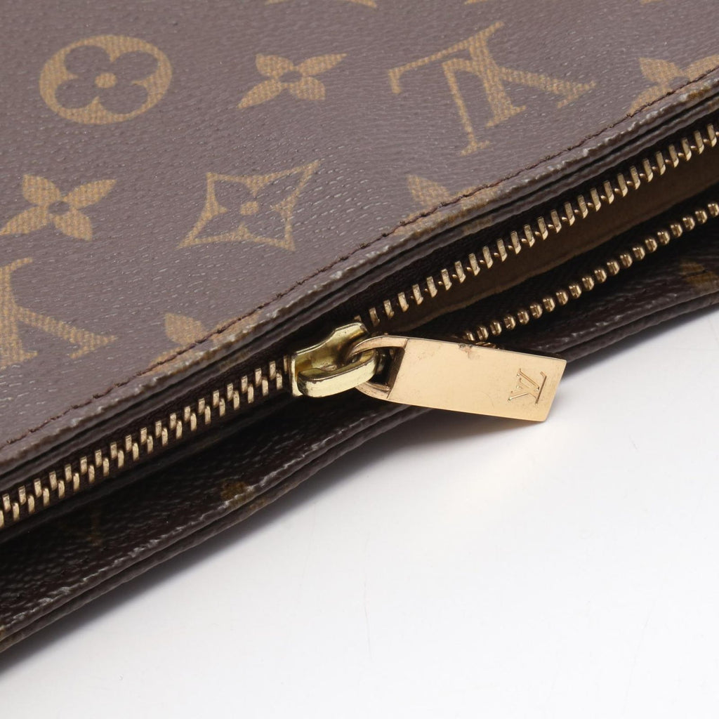 Louis Vuitton Shoulder Bag Looping GM Canvas Leather — view 8