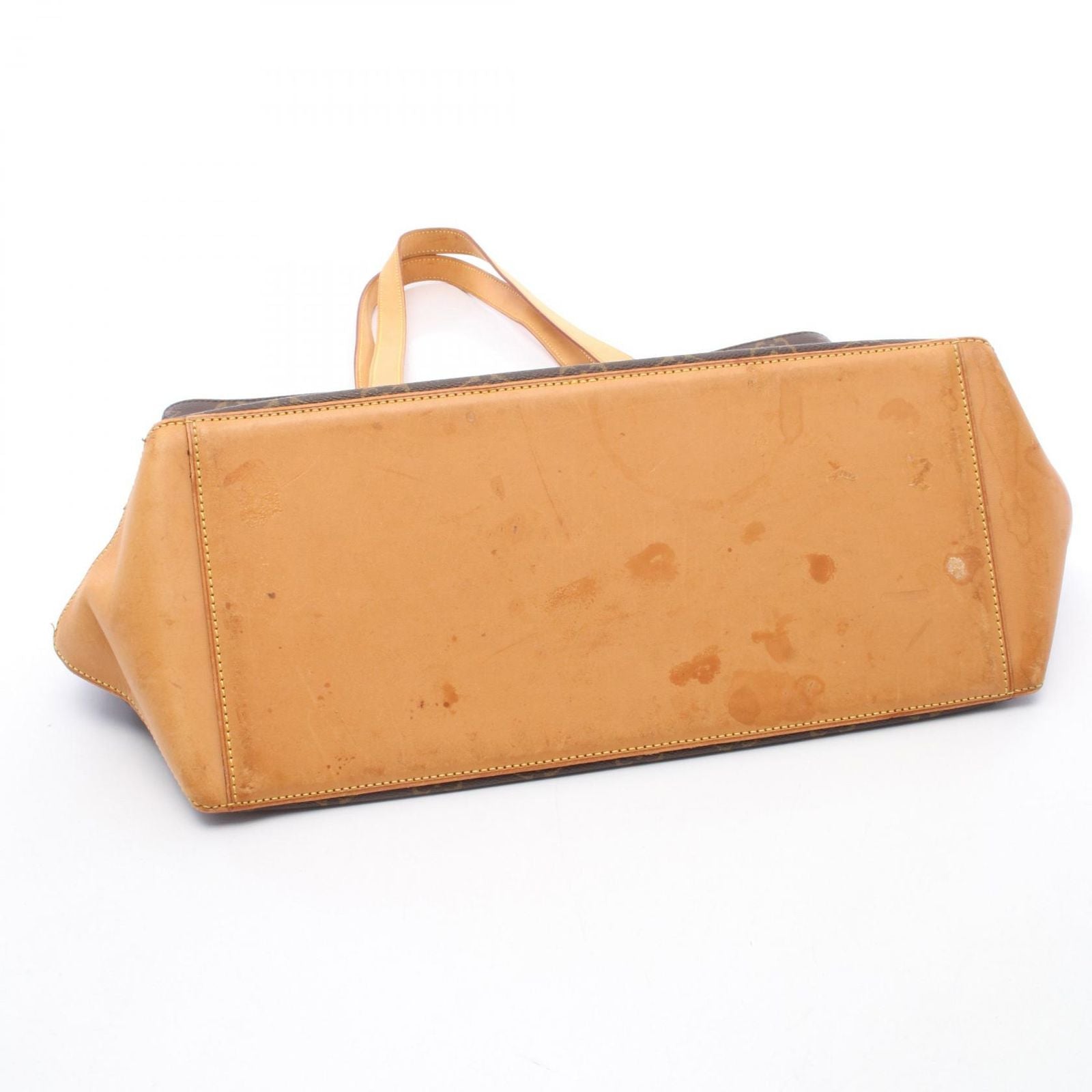 Louis Vuitton Tote Cabas Mezzo Canvas Leather — view 7