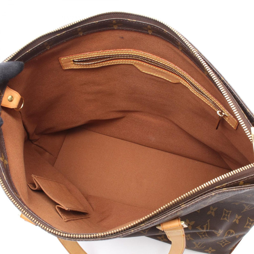 Louis Vuitton Tote Cabas Mezzo Canvas Leather — view 3