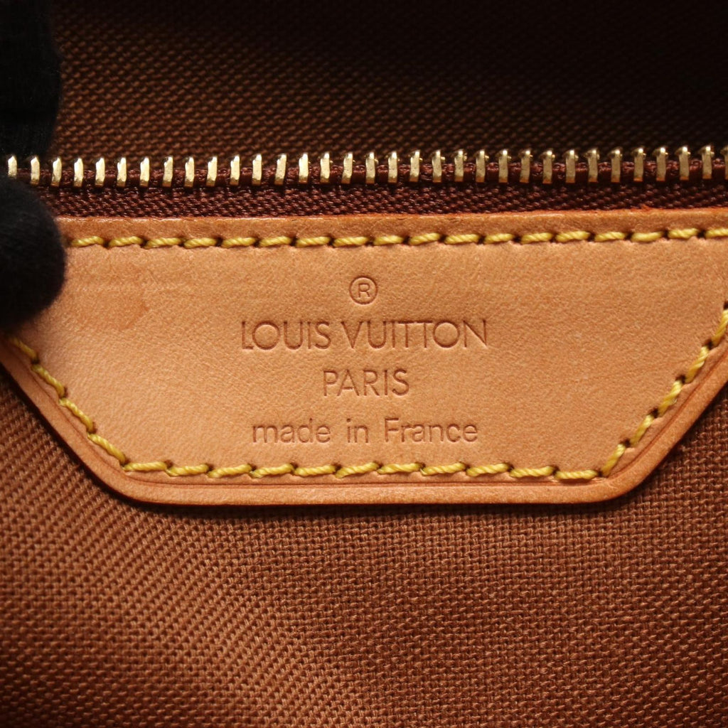 Louis Vuitton Tote Cabas Mezzo Canvas Leather — view 4