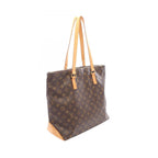 Louis Vuitton Tote Cabas Mezzo Canvas Leather — view 2