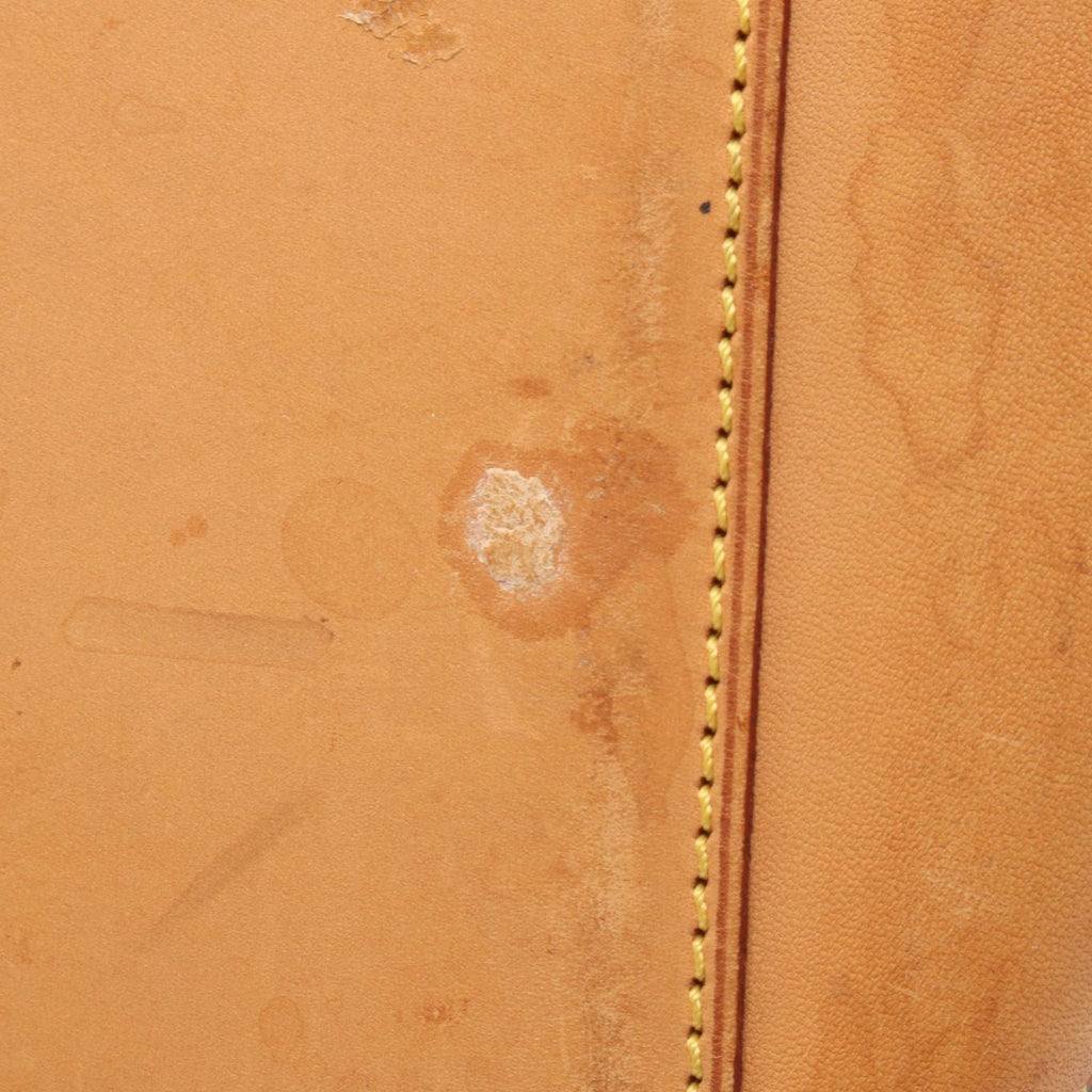 Louis Vuitton Tote Cabas Mezzo Canvas Leather — view 9