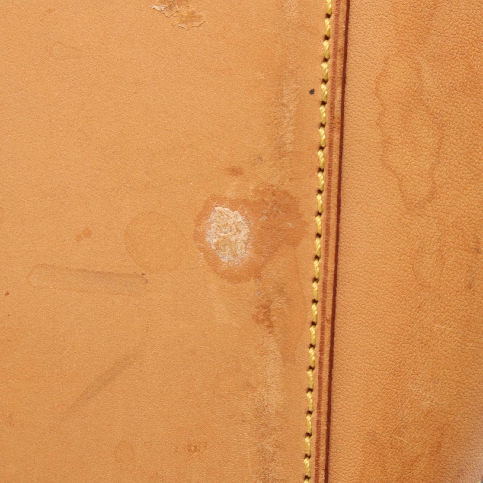 Louis Vuitton Tote Cabas Mezzo Canvas Leather — view 9