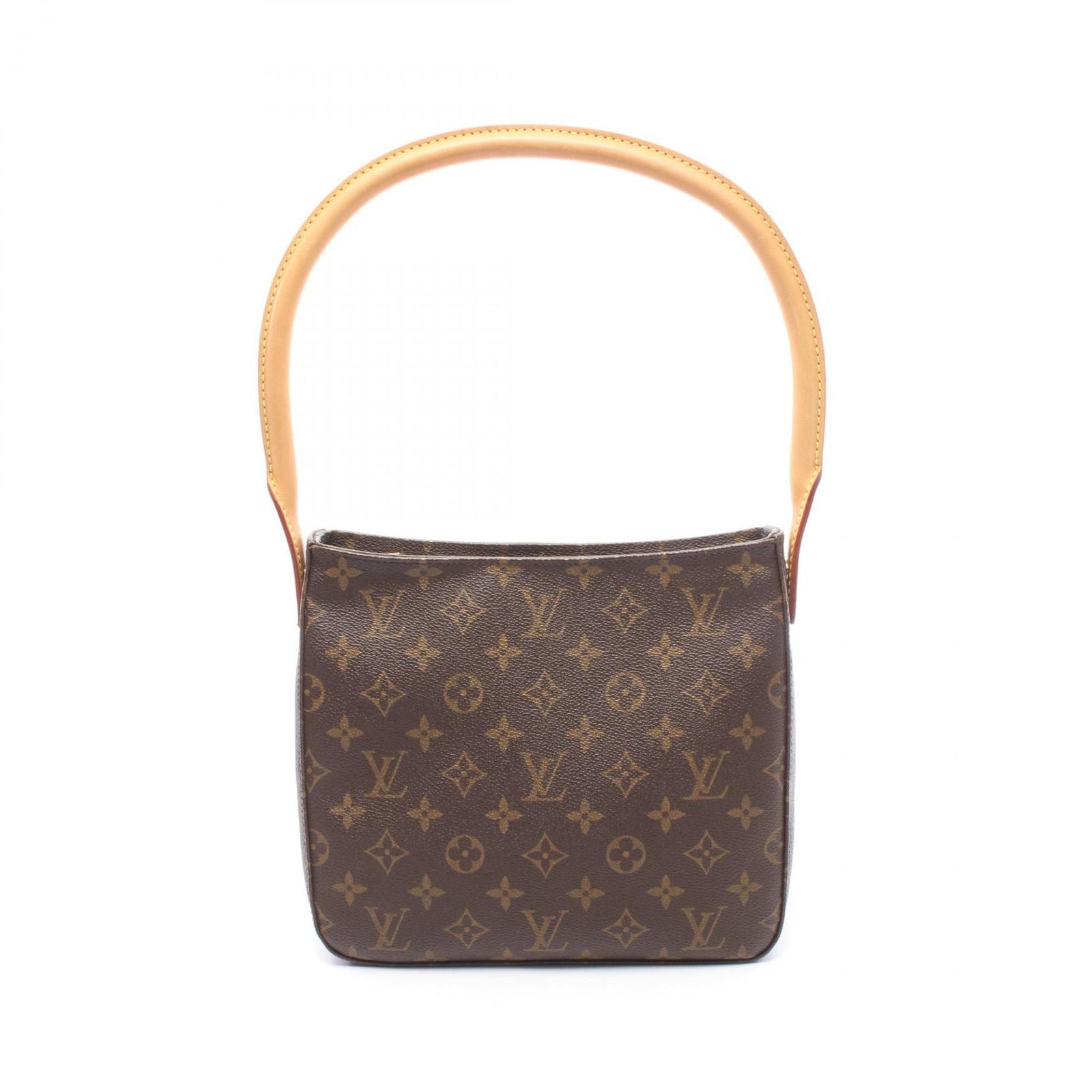 Louis Vuitton Shoulder Bag Looping Canvas Leather