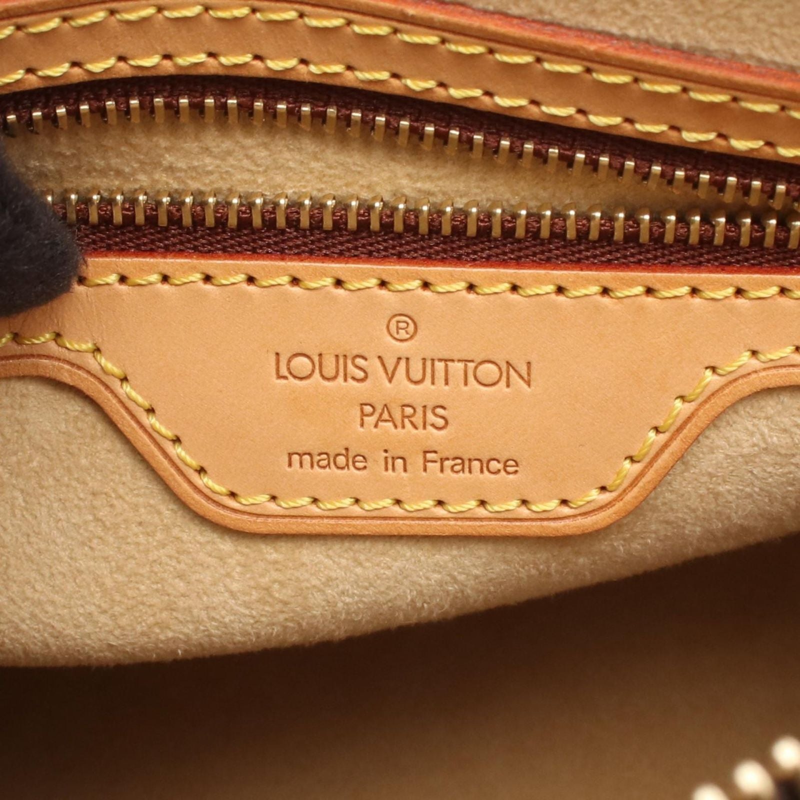 Louis Vuitton Shoulder Bag Looping Canvas Leather — view 4
