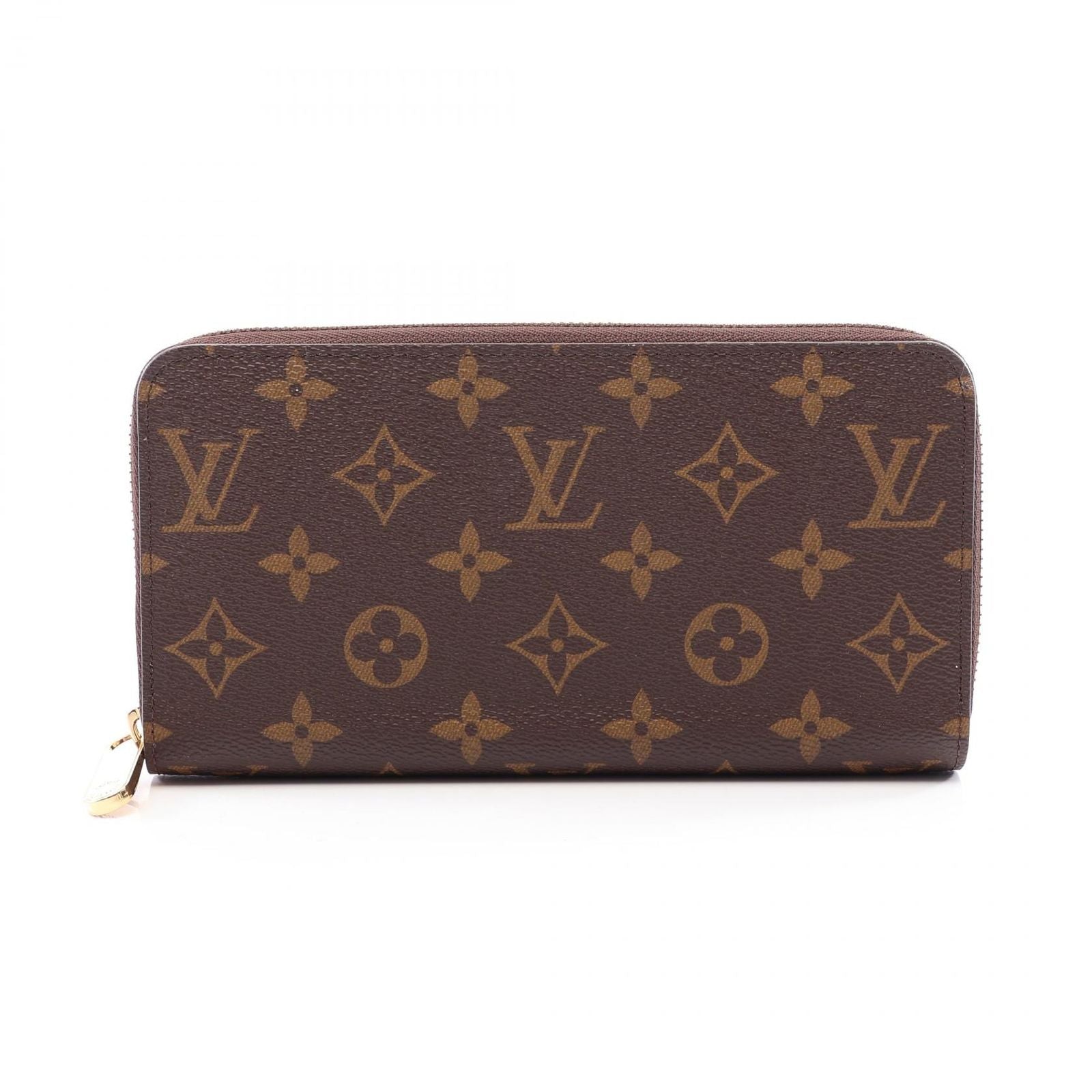 Louis Vuitton Round Wallet Zippy Fuchsia Canvas