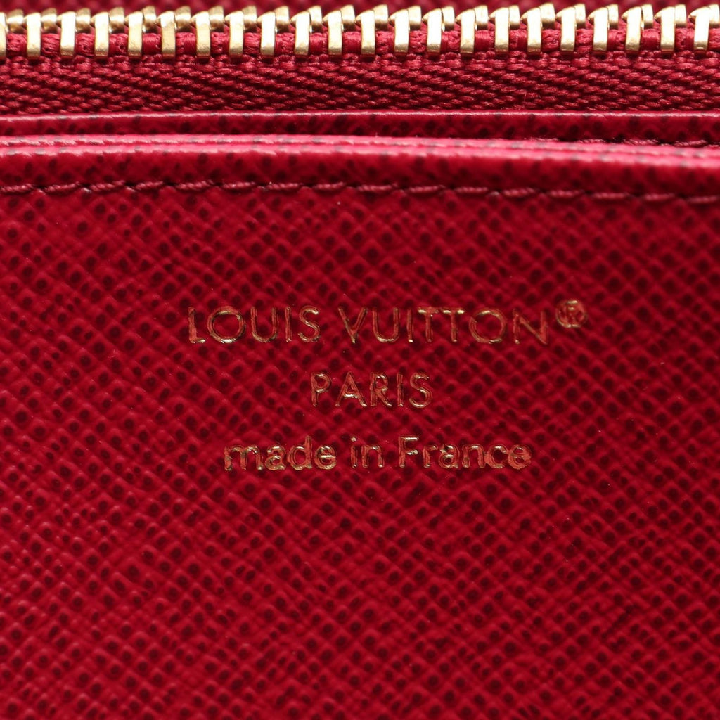 Louis Vuitton Round Wallet Zippy Fuchsia Canvas — view 4