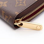 Louis Vuitton Round Wallet Zippy Fuchsia Canvas — view 6
