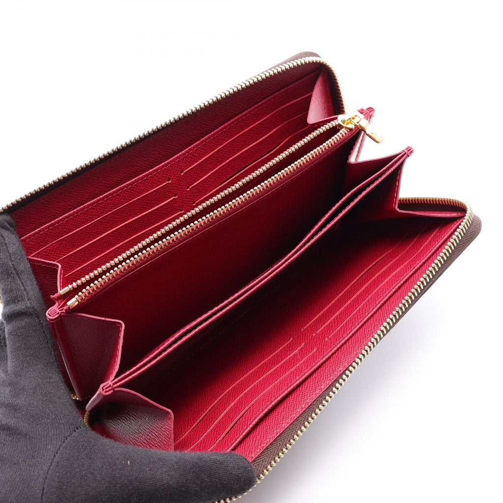 Louis Vuitton Round Wallet Zippy Fuchsia Canvas — view 3