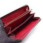 Louis Vuitton Round Wallet Zippy Fuchsia Canvas — view 3