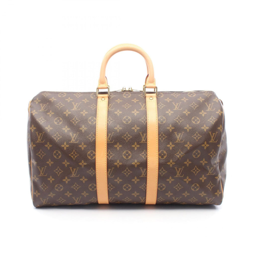 Louis Vuitton Boston Bag Keepall 45 Canvas Leather