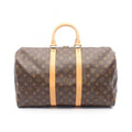 Louis Vuitton Boston Bag Keepall 45 Canvas Leather