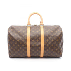 Louis Vuitton Boston Bag Keepall 45 Canvas Leather