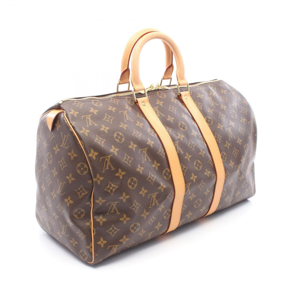Louis Vuitton Boston Bag Keepall 45 Canvas Leather — view 2