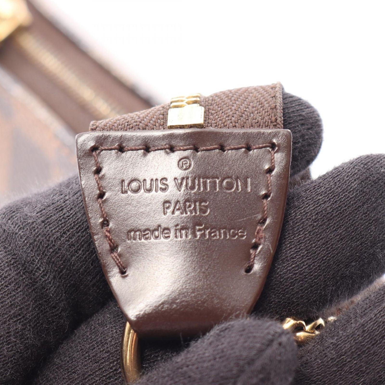 Louis Vuitton Handbag 2-Way Canvas Leather — view 4