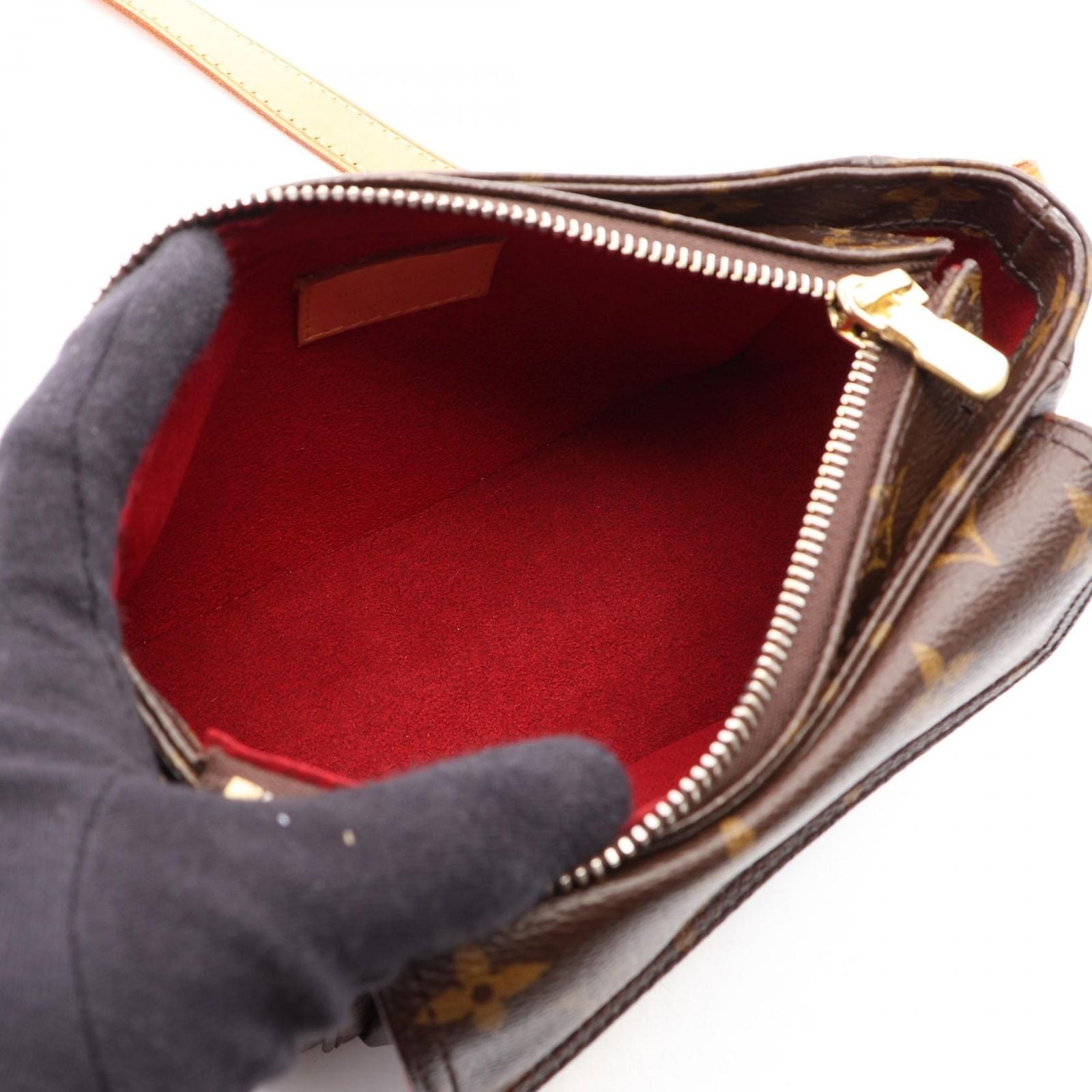 Louis Vuitton Shoulder Bag Viva City PM Canvas Leather — view 3