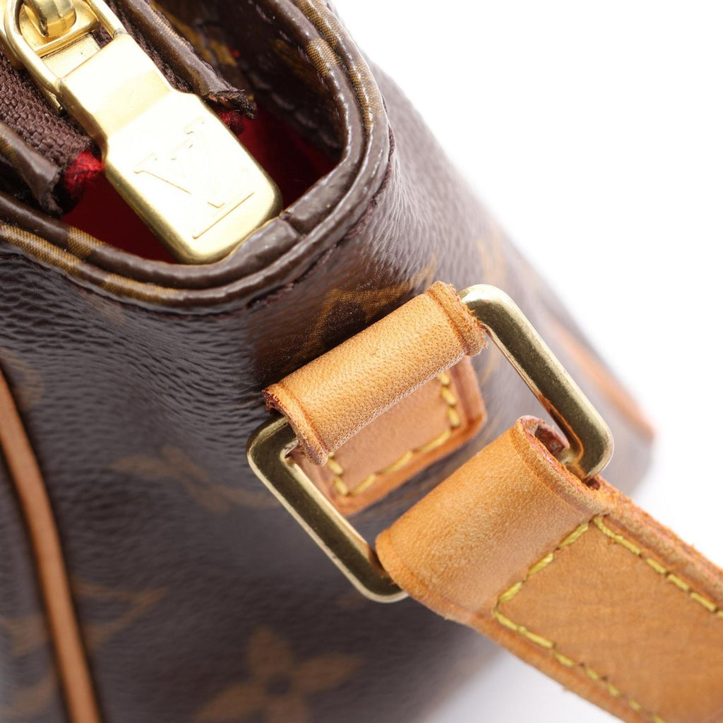 Louis Vuitton Shoulder Bag Viva City PM Canvas Leather — view 6