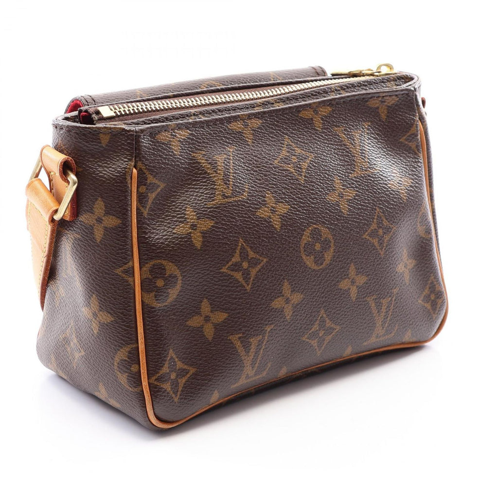 Louis Vuitton Shoulder Bag Viva City PM Canvas Leather — view 2
