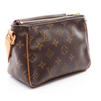 Louis Vuitton Shoulder Bag Viva City PM Canvas Leather — view 2