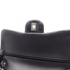 Chanel Shoulder Bag Maxi Quilted 30 Classic Large Double Flap Black Lambskin — view 6