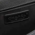 Chanel Shoulder Bag Boy Black Calf Boy Chain — view 4