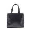 Prada Tote Logo Black Leather Handbag