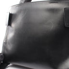 Prada Tote Logo Black Leather Handbag — view 6