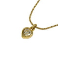 Dior Necklace Gold Clear