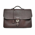 Hermes Sac a Depeches 41 Tote Brown Construction Togo Business