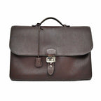 Hermes Sac a Depeches 41 Tote Brown Construction Togo Business