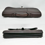 Hermes Sac a Depeches 41 Tote Brown Construction Togo Business — view 4