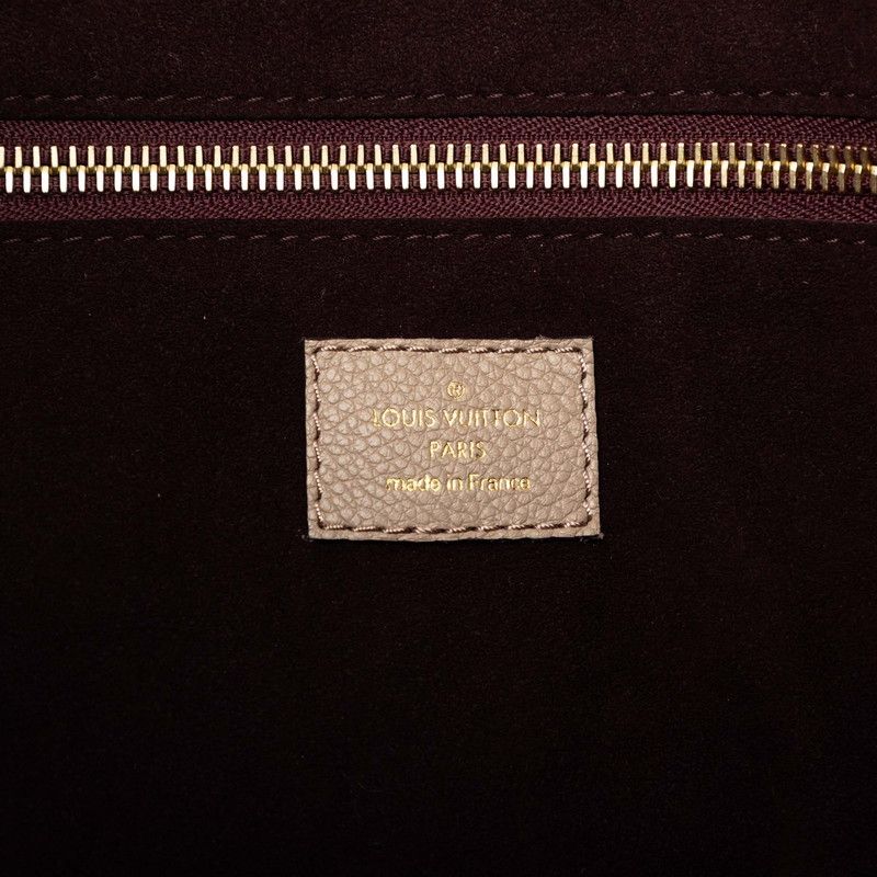 Louis Vuitton Monogram Empreinte Neverfull Tote Shoulder Bag Tourtrere Gray — view 5